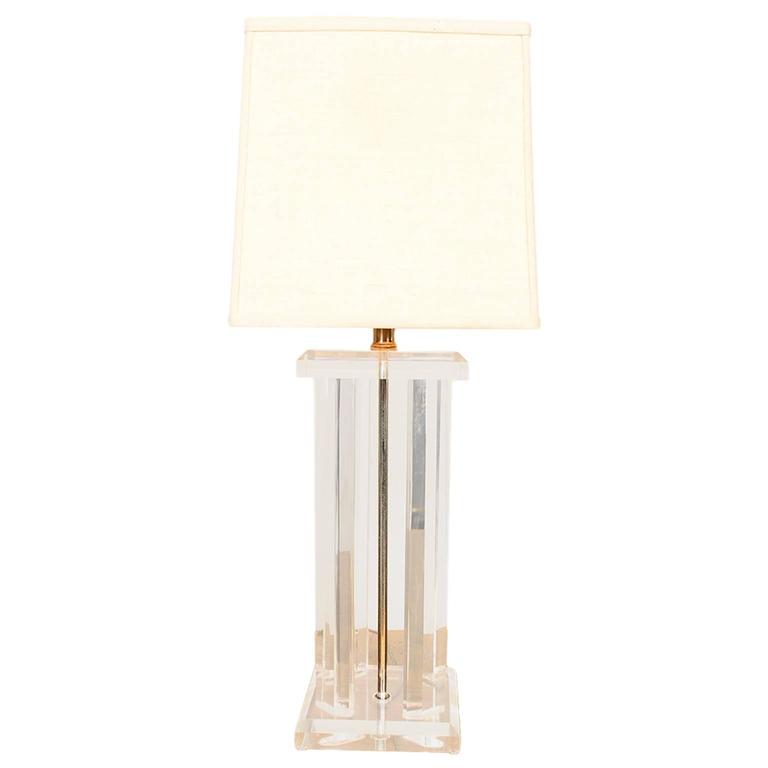 Modern Hollywood Regency Lucite Table Lamps At 1stdibs Mid Century Modern Lucite Table Lamp