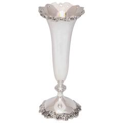 Art Nouveau Sterling Silver Vase 1