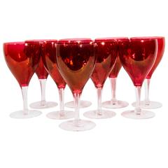 Vintage French Crystal Glasses