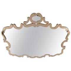 Vintage  Exquisite Venetian Shield Mirror