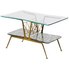 Italian Magazine Table Gio Ponti Style, 1950