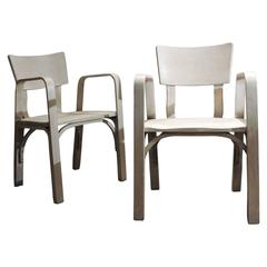 Thonet Bent Plywood Armchairs