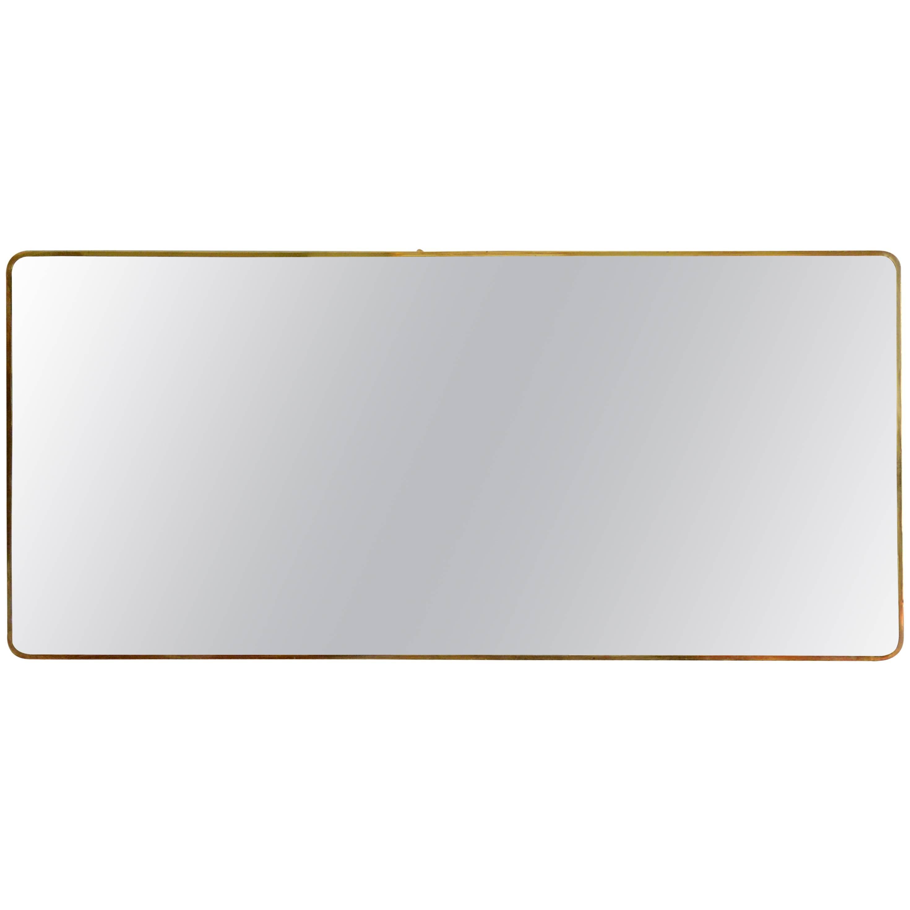 Brass Italian Mirror