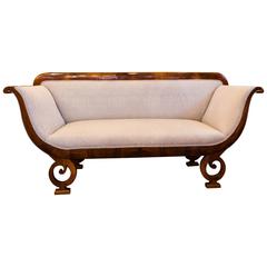 Antique Biedermeier Joseph Danhauser Designed Sofa