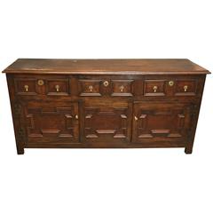 18th Century Jacobean Welsh Dresser Base