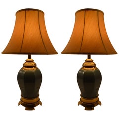Pair of Asia Modern Table Lamps