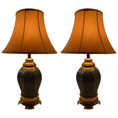 Pair of Asia Modern Table Lamps