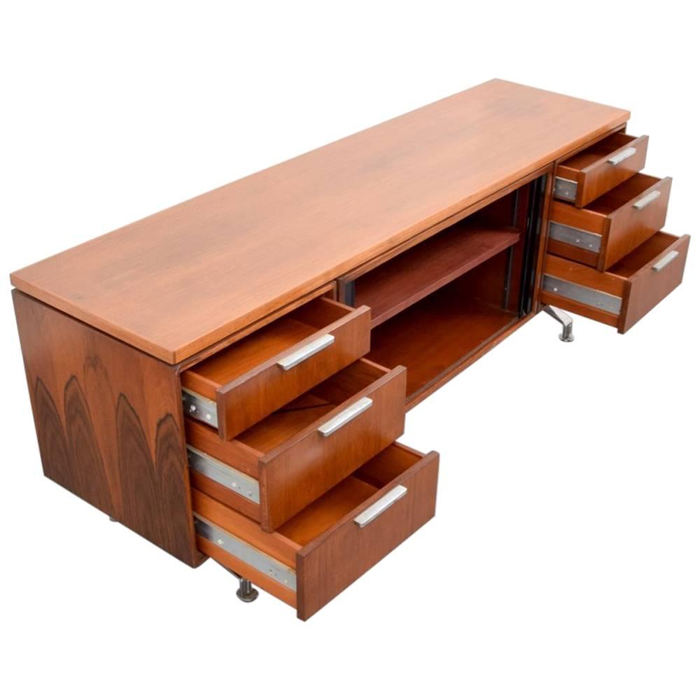 Vintage Executive Desk by Imperial Desk Company at 1stDibs