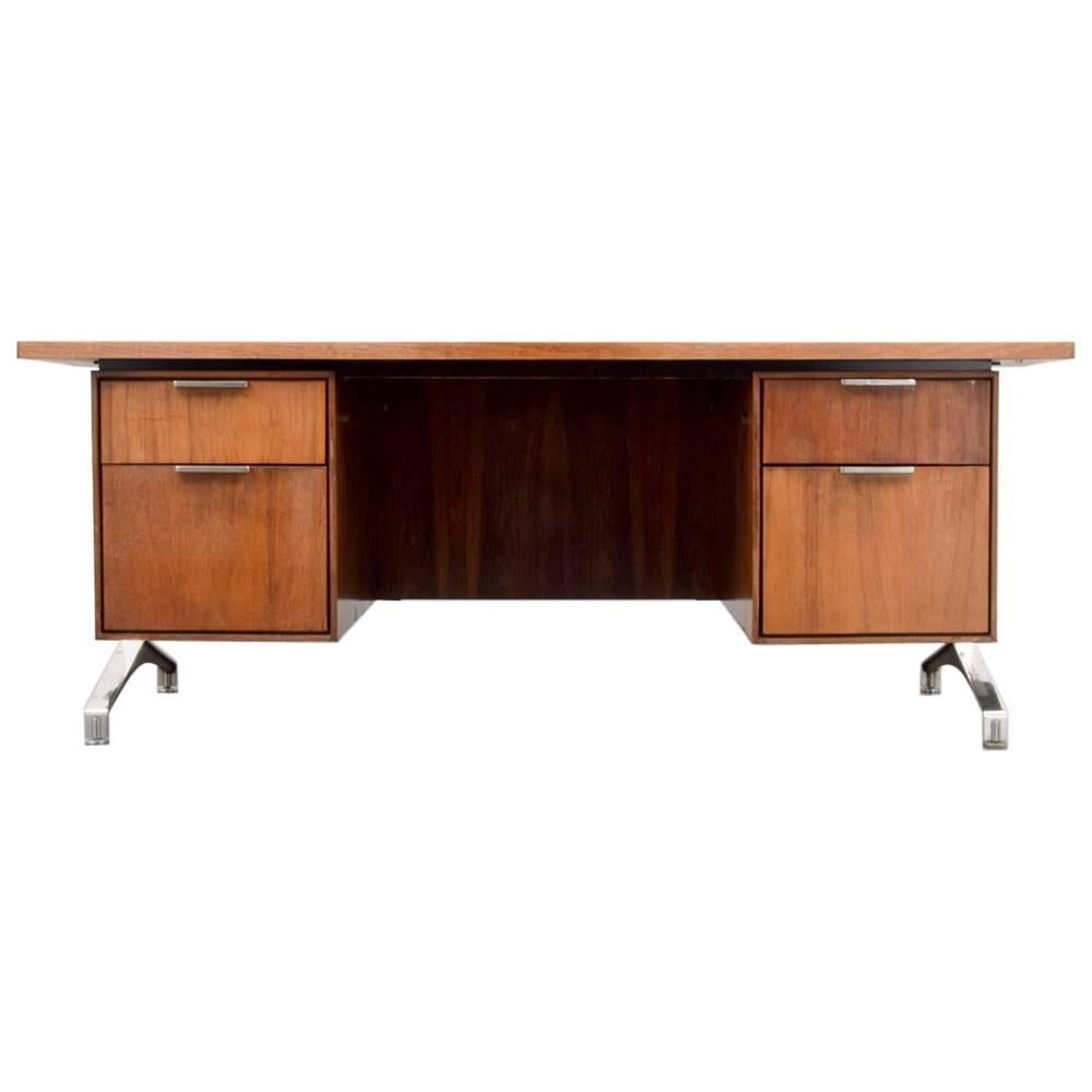 Rosewood Desk from Imperial Desk Company, 1960s, USA