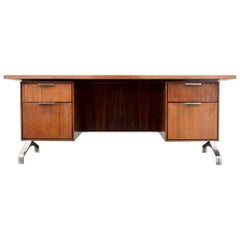 Vintage Rosewood Desk from Imperial Desk Company, 1960s, USA