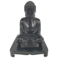 Rosewood Buddha and Stand 7