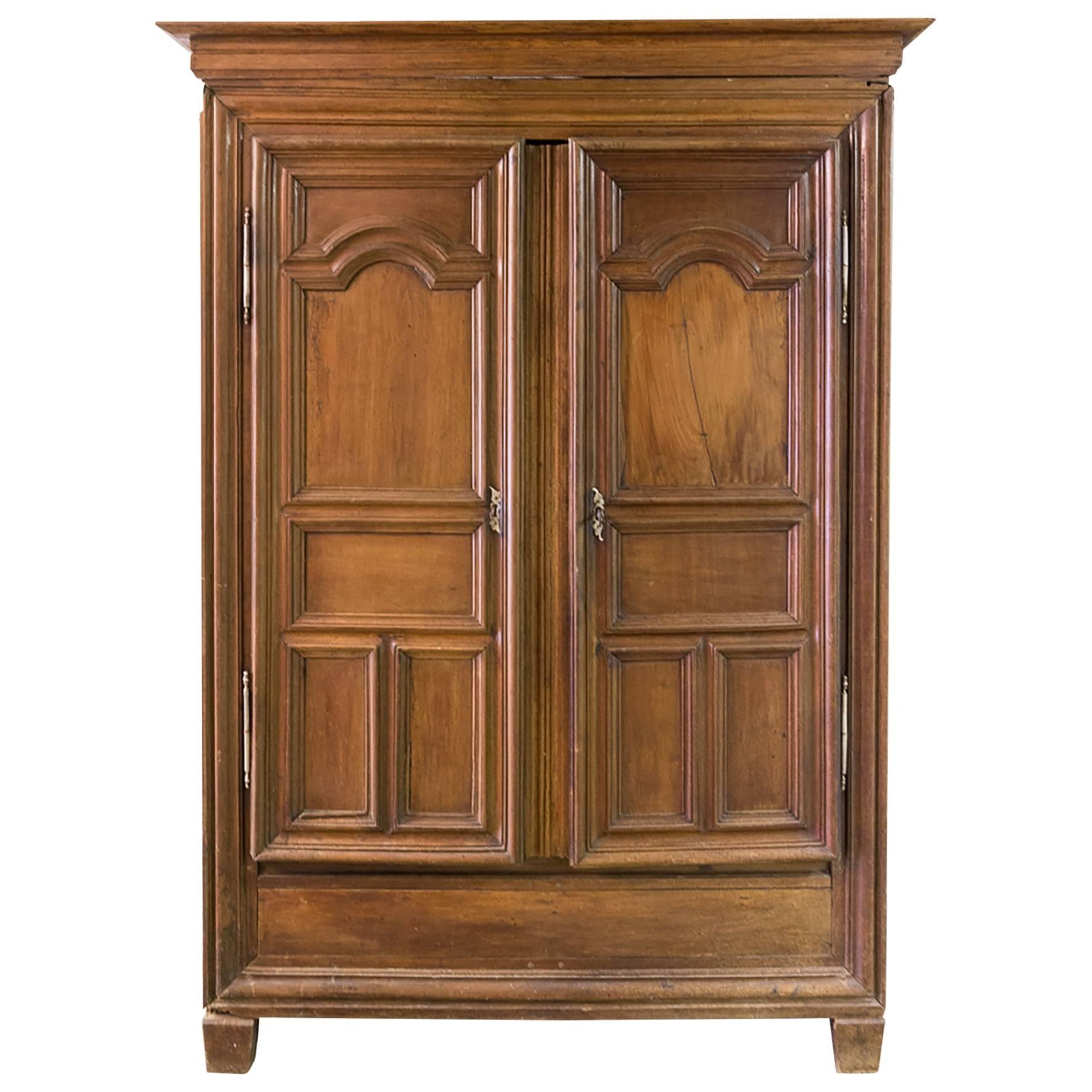 French Wardrobe, Louis XIV,  Oak Wood For Sale