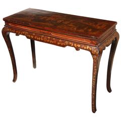 Chinese Lacquer Center Table