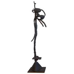 Mid Century Modern Art Bronze Sculpture 7