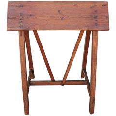 19th Century Early Pine Saddle/Saddle Blanket Rack 7