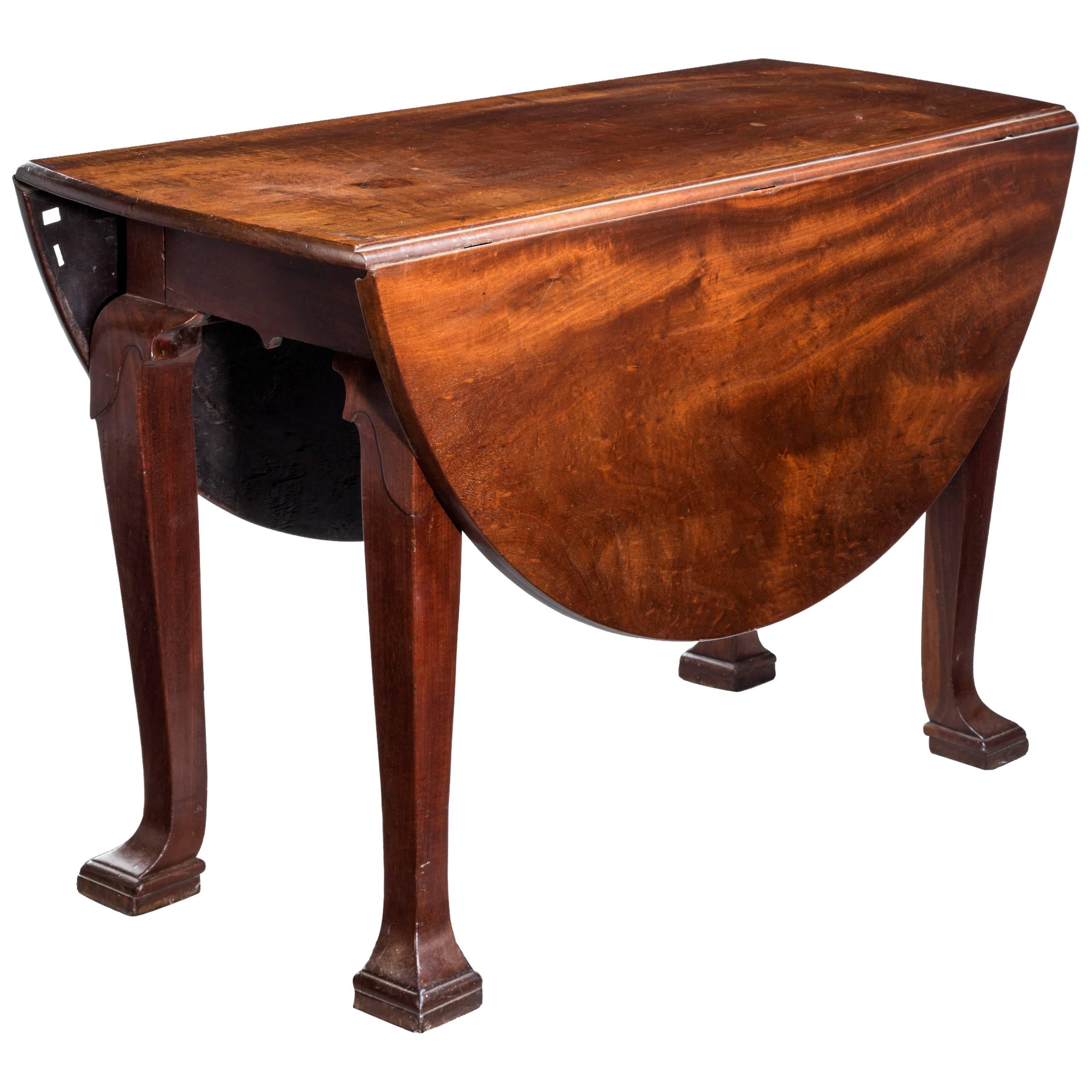 Late 18th Century Oval Drop-Leaf Table