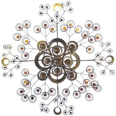 Curtis Jere Sun Drop Wall Sculpture 3