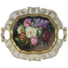 Coalport Botanical Oval Cabaret Tray 5