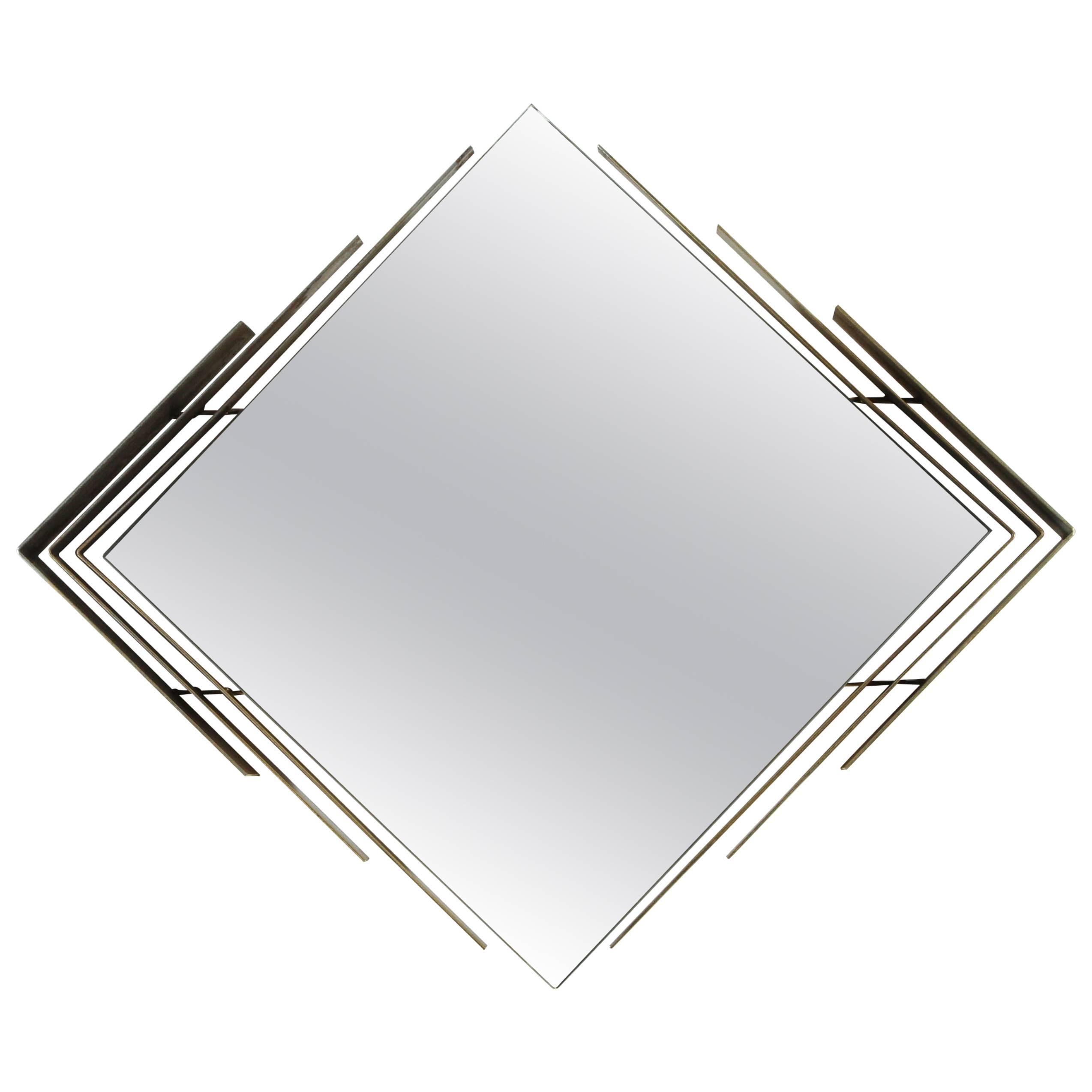 Square Mirror by Curtis Jere