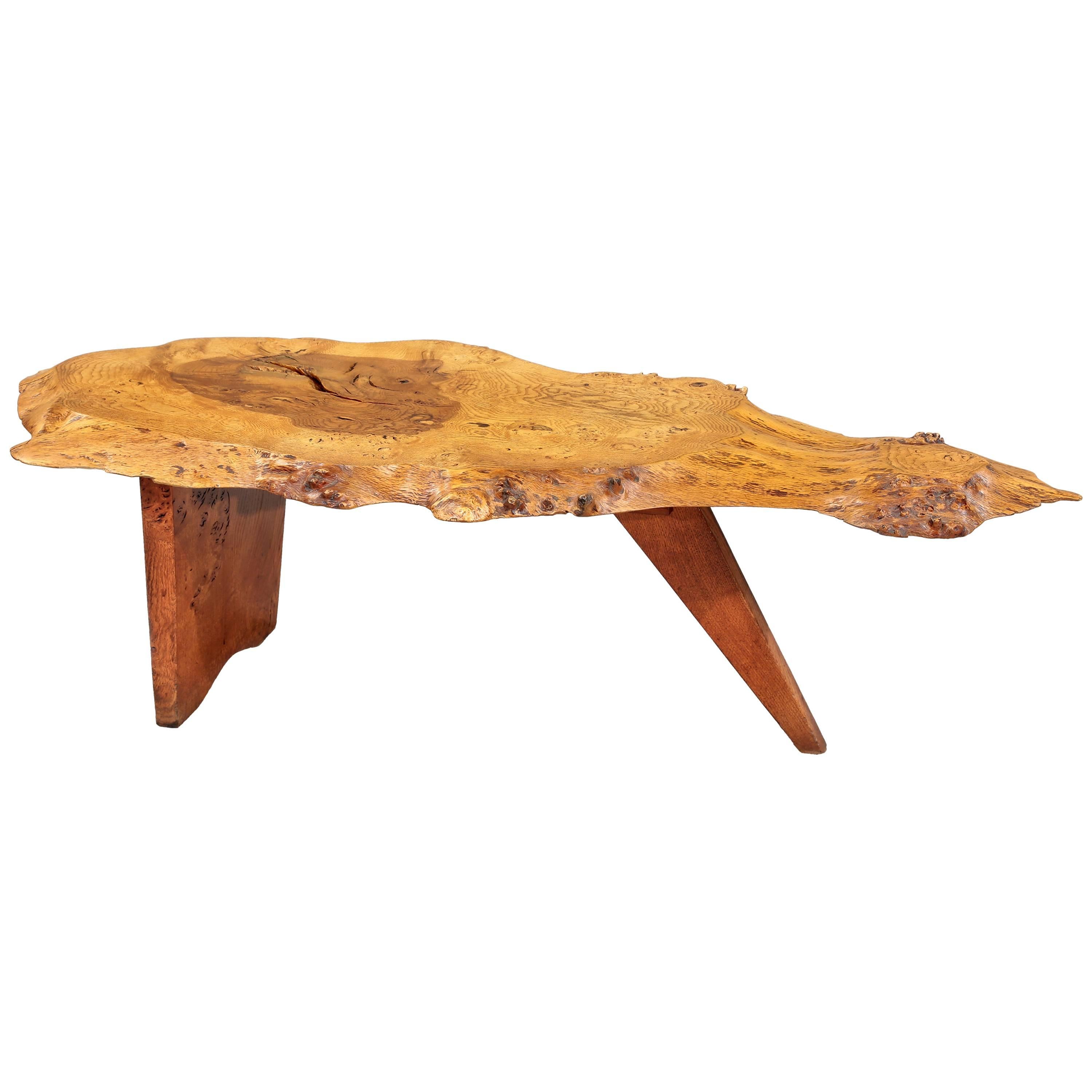 Slab I Coffee Table by George Nakashima, 1963 For Sale