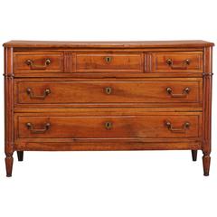 19th Century Directoire Walnut Commode, 1800