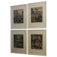 Antique Four Stages of Cruelty by William Hogarth