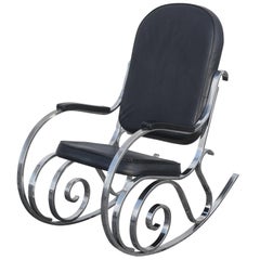 Used Maison Jansen MCM Chrome Rocker, 1970, France