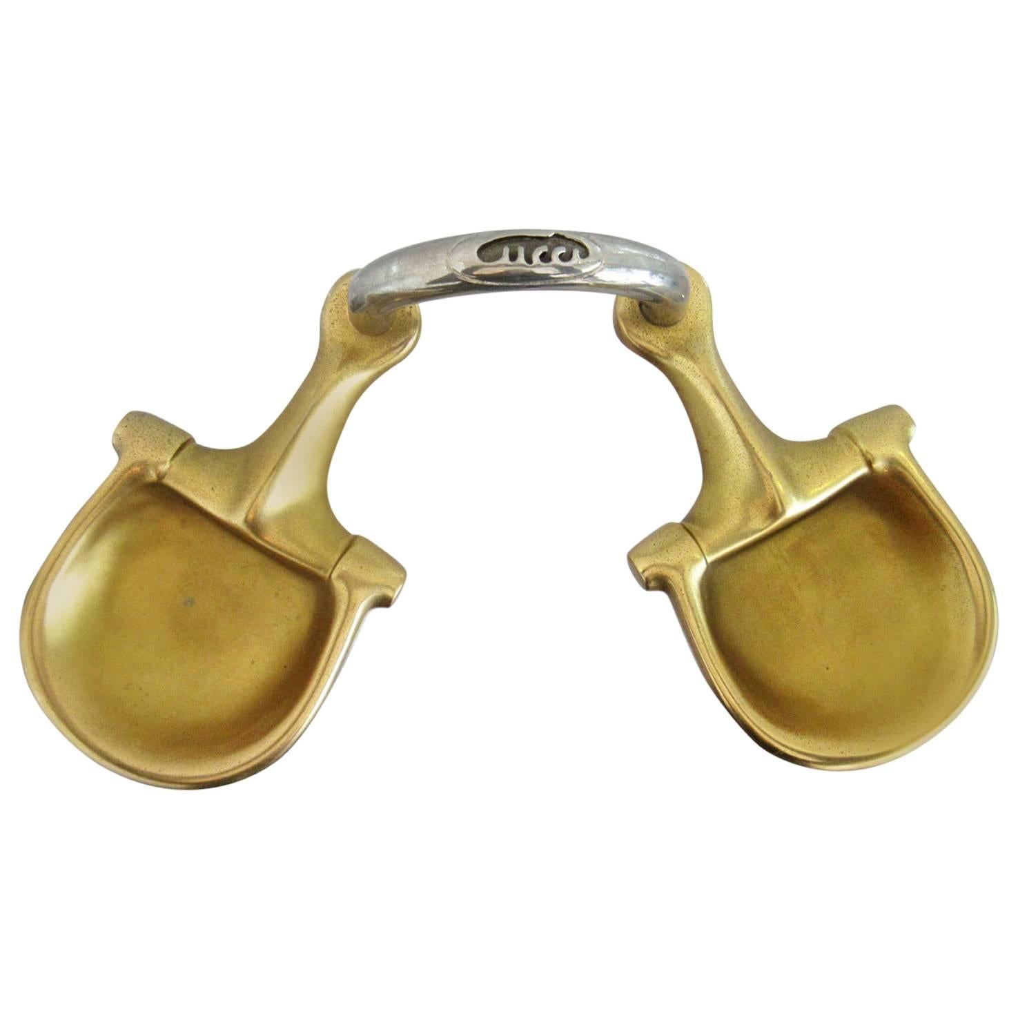 Vintage Gucci Horse Bit Ashtray
