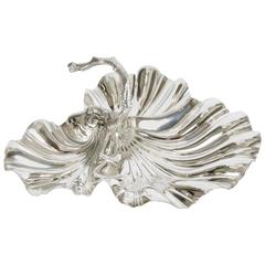 Silver Plate Ornate Serving Dish, circa 1900