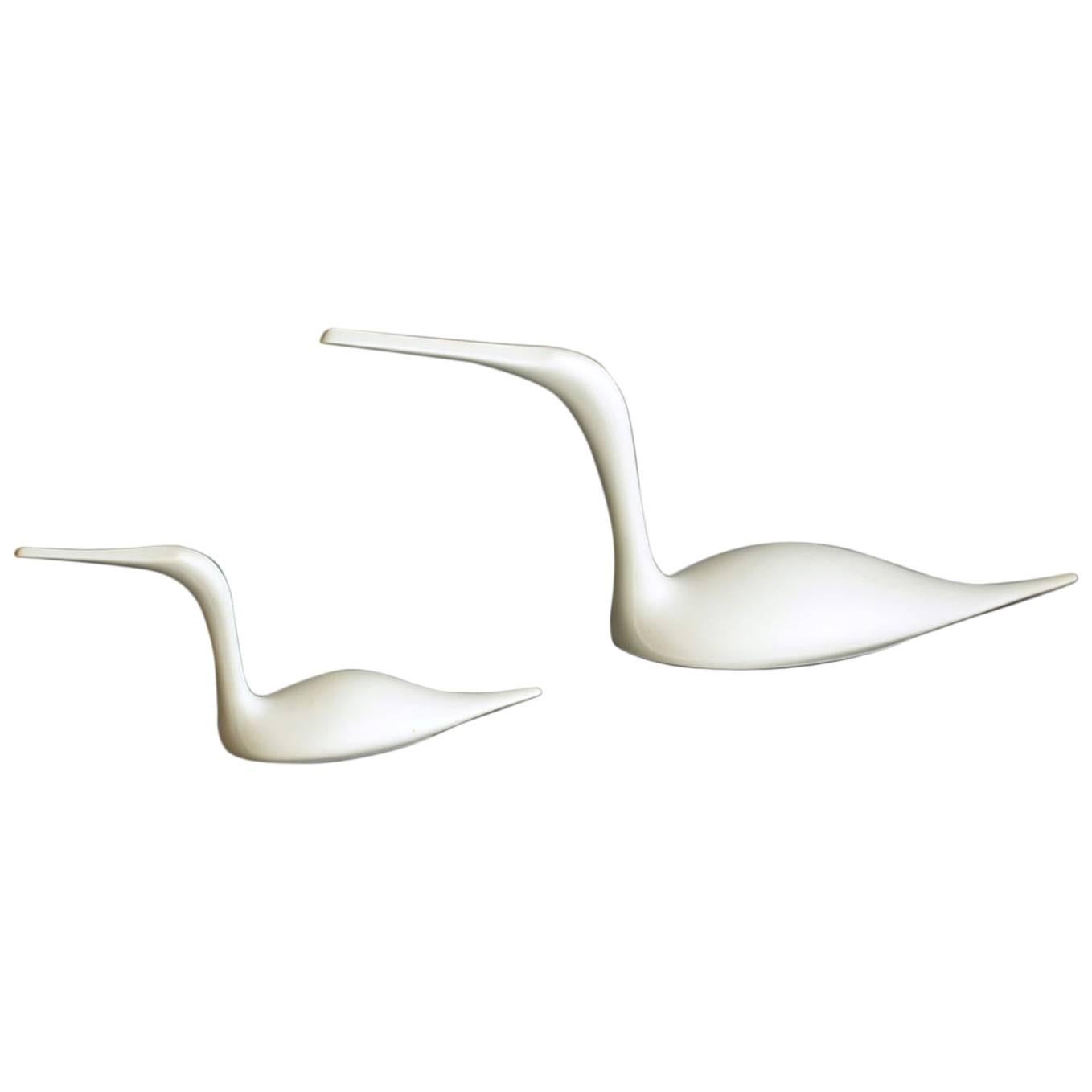 Two Porcelain Birds by Tapio Wirkkala for Rosenthal For Sale