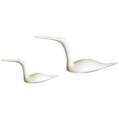 Two Porcelain Birds by Tapio Wirkkala for Rosenthal