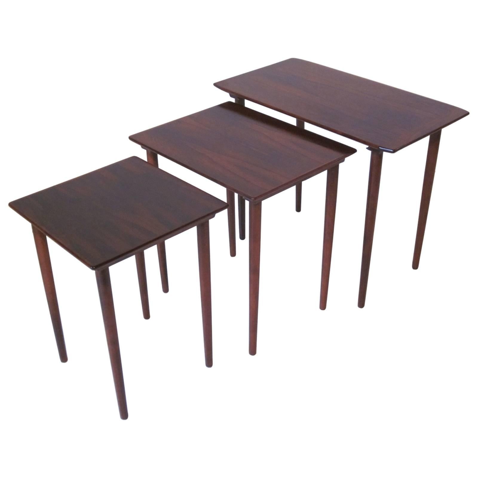 Rosewood Nesting Tables