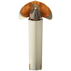 Floor Lamp 'Chiara' by Mario Bellini Enamelled Steel 1960s Produced by Flos 