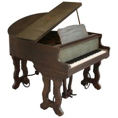 Very Rare Monterey Petit Grand Piano with Matching Bench