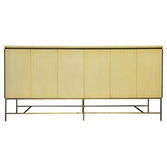 Paul McCobb Sideboard on Brass Base, Calvin Furniture