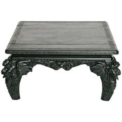Turn of the Century Carved Dragon Cocktail Table 2