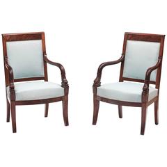 Early 19th Century Pair of Biedermeier Chairs