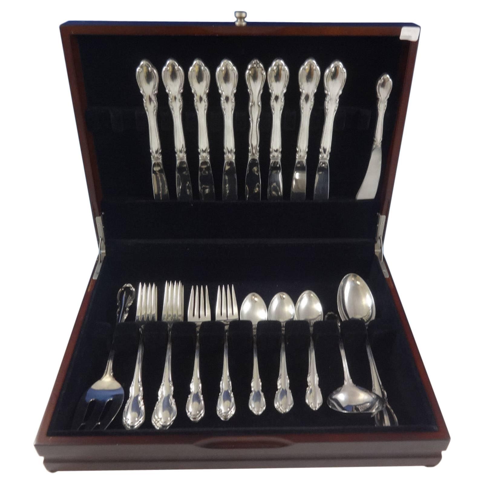 Legato by Towle Sterling Silver Flatware Service for Eight, Set of 36 Pieces