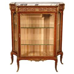 19th Century Louis XVI Style Showcase, P. Sormani