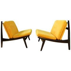 Joseph Andre Motte Pair of Armchairs for Steiner