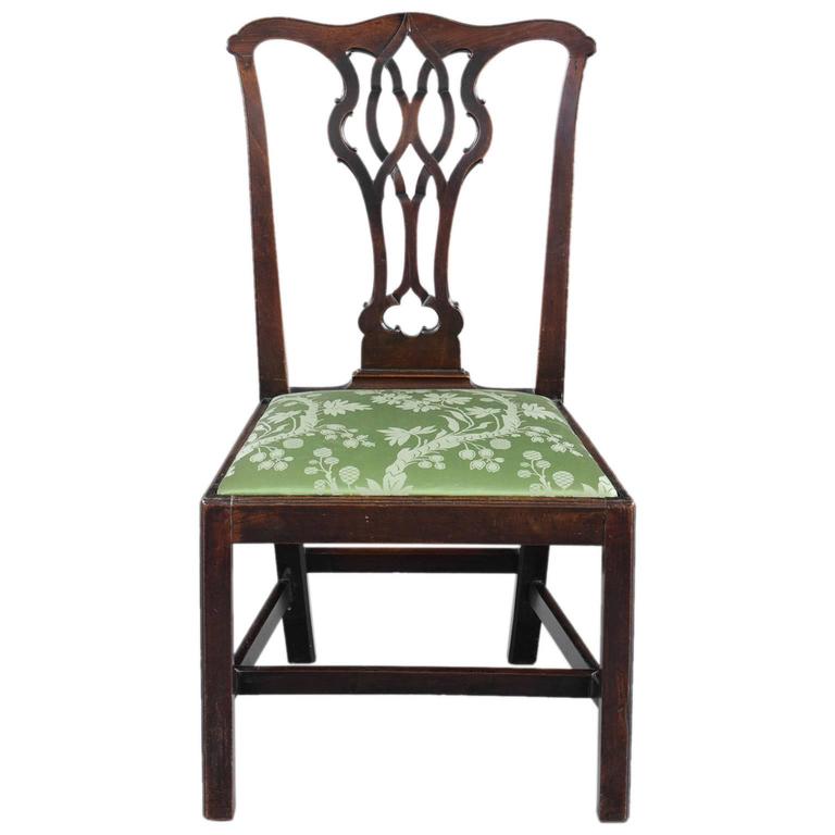 English Antique Chippendale Side Chair English Antique Chippendale Side Chair For Sale - English Antique Chippendale Side Chair