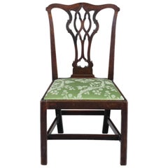 English Antique Chippendale Side Chair