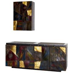 Paul Evans Matched Pair of Cabinets, PE-40A & PE-39, 1972 2