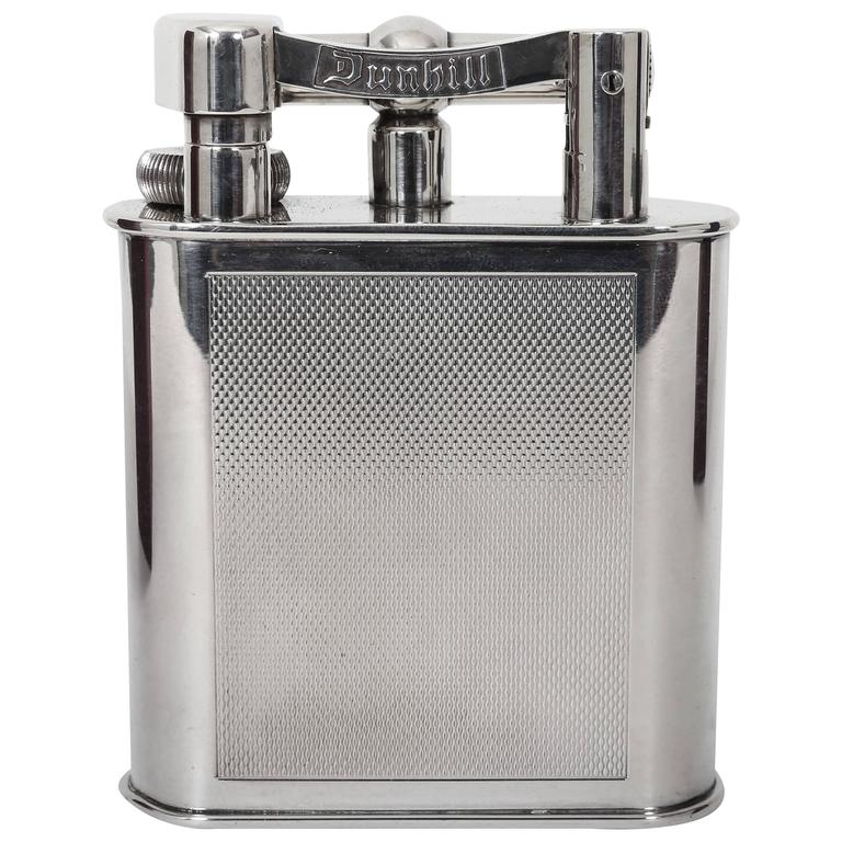 Dunhill Giant Table Lighter, Swing Arm at 1stdibs
