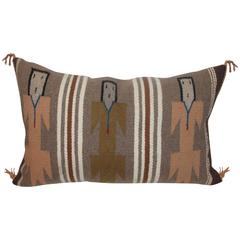 Amazing Yea Navajo Indian Weaving Pillow