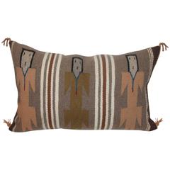 Amazing Yea Navajo Indian Weaving Pillow