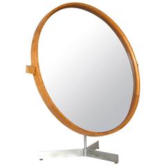 Table Mirror by Uno & Östen Kristiansson for Luxus of Sweden, 1960s 5