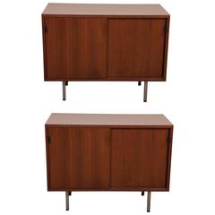 Pair of Florence Knoll for Knoll Cabinets