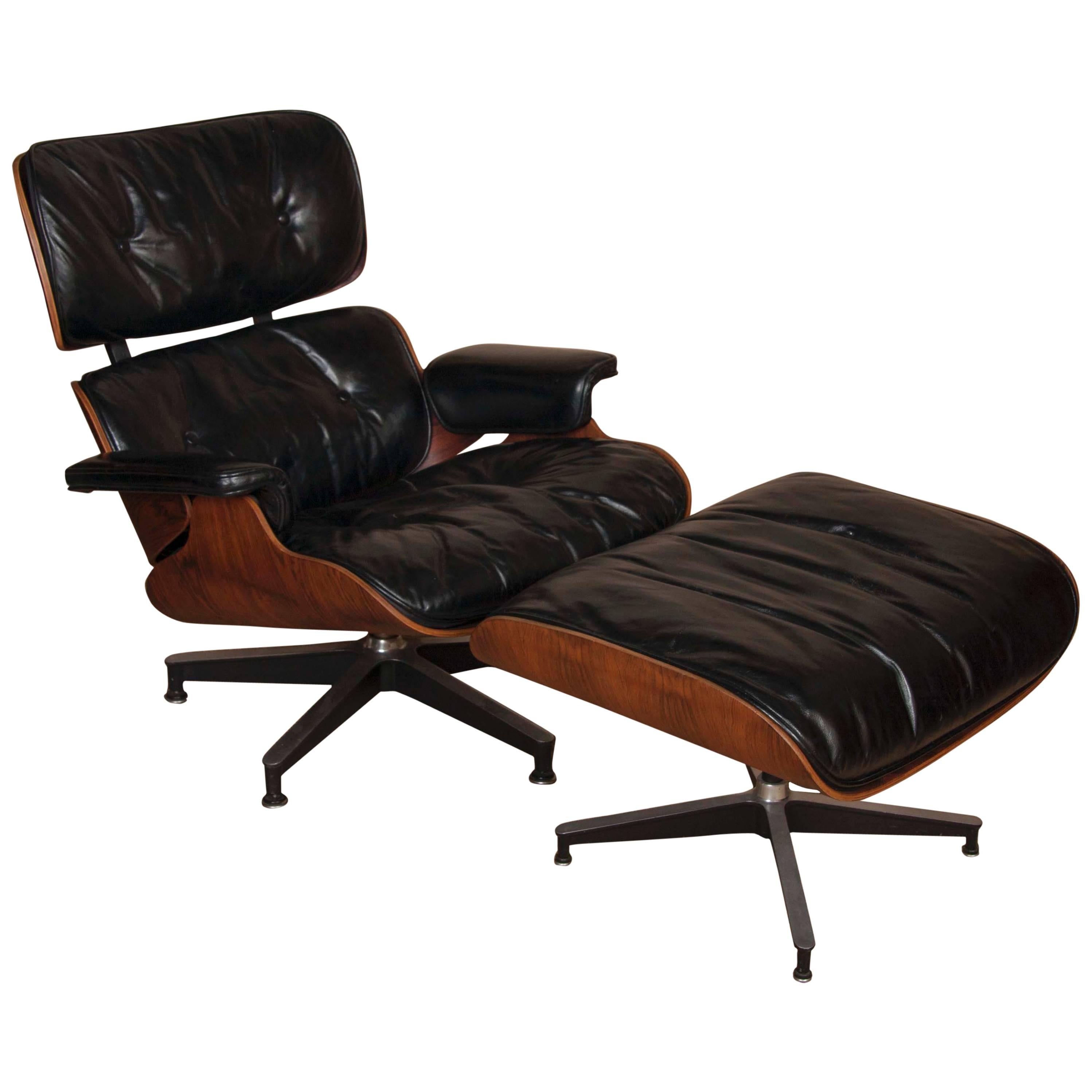Charles & Ray Eames Lounge Chair and Ottoman