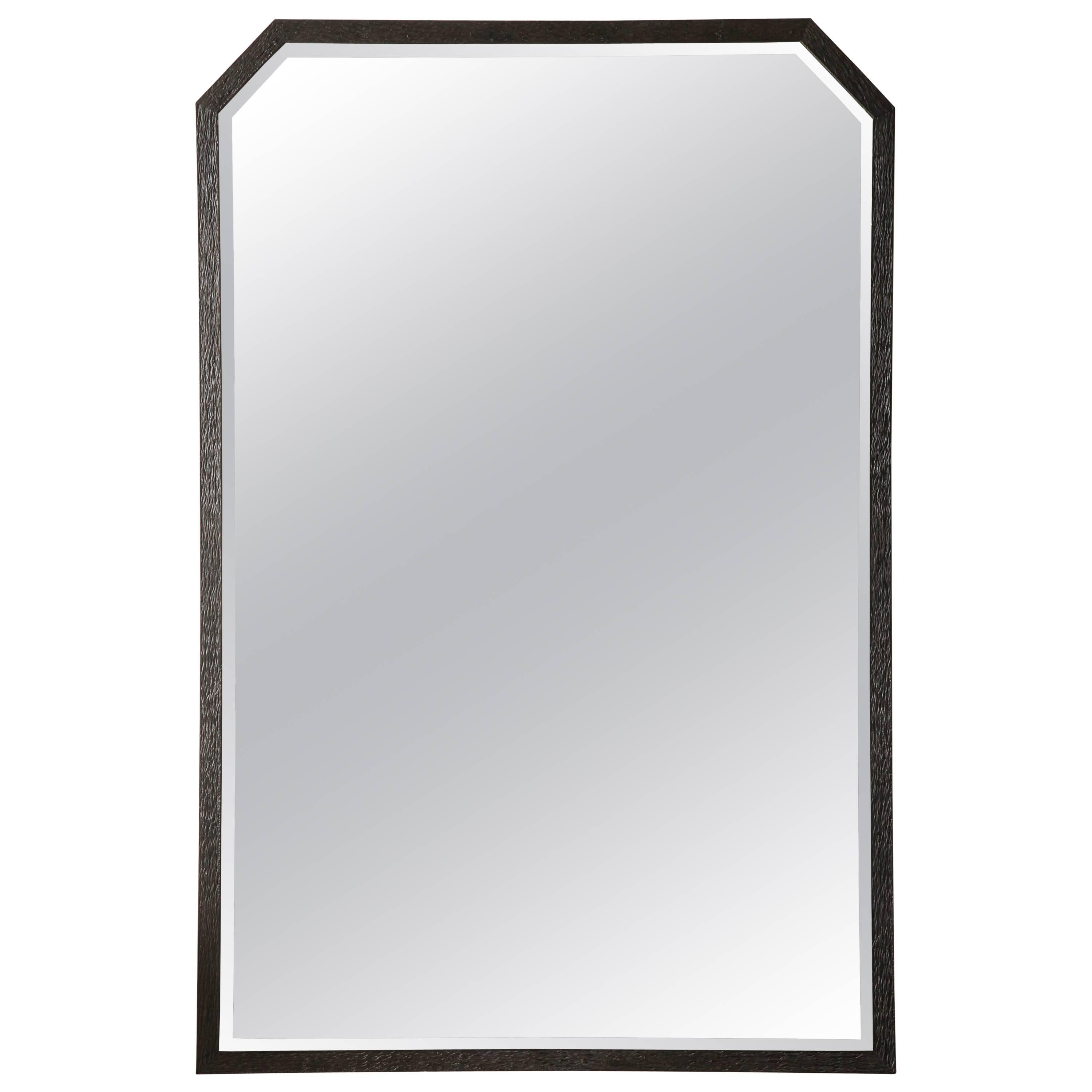 Midcentury Iron Rectangular Mirror